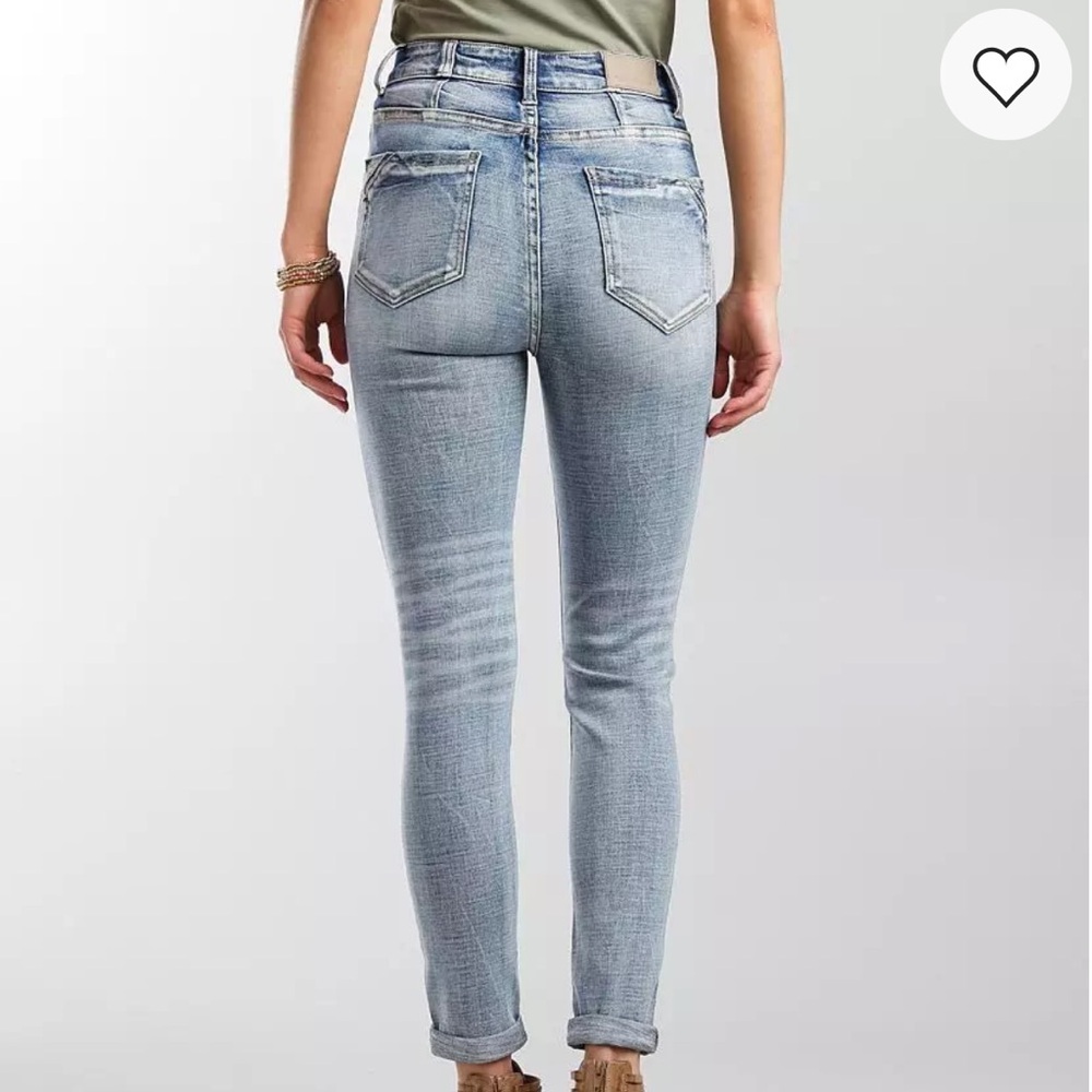 Buckle Black Fit No. 35 Ankle Skinny High Rise Denim Jeans Madagascar 2 Size 24 - Picture 3 of 15